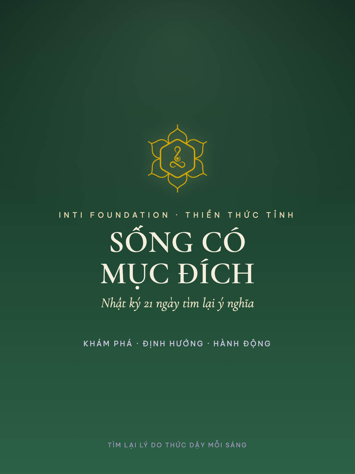 Sổ Sống Có Mục Đích 21 ngày
